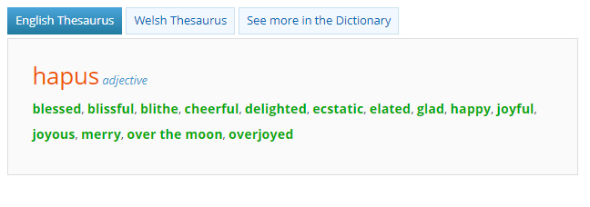 English Thesaurus - Plain